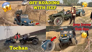 WORST OFF ROADING TRACK😱⚠️ HEAVY DAMAGE 4✖️4 VEHICLES😭|| Jeep tochan’s🔥 ~ Prabh Buttar