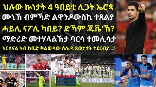 ትዕዝብታት 4 ዓበይቲ ልጋት ኤሮጳን ምጽቕቓጥ ሰሌዳ ጸወታታትን...!