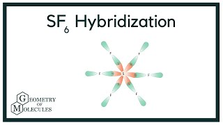 Hybridization of SF6 (Sulfur Hexafluoride)