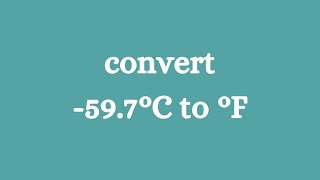 how to convert degrees Celsius to degrees Fahrenheit - ALEKS chemistry placement test