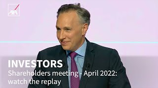 Shareholders’ meeting April 2022: watch the replay | AXA