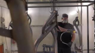 Wagner PEM-X1 Powder Coating Gun Demo