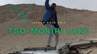 -30 Degree Ladakh Me Kiya Enjoy, lake ke Uper Chalayi Car Braf Bani Itni Badi Lake #vlog