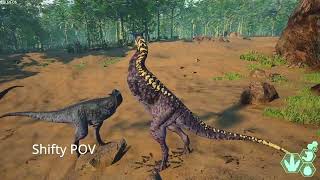 Update 5 Carnos courting and nesting  The Isle Evrima stress test