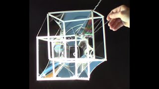 New Hypercube Model with Minimal Surfaces