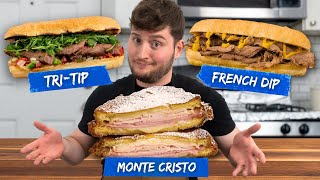 Cooking And Ranking EVERY Western Sandwich (French Dip, Tri-Tip, Fool’s Gold, In