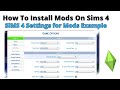 How To Set Sims 4 Game Settings For Mods On Sims 4 | 2023