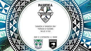 Day 2 | Session 1 | U17 Girls and Boys | 2024 Pasifika Youth Cup