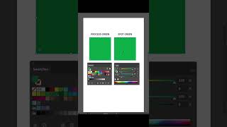 Process versus Spot colors #illustratortips #illustratortutorial
