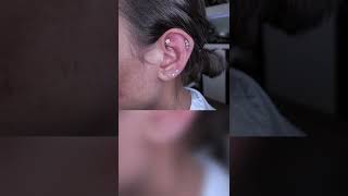 Rook and helix piercing.