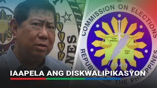 Erice iaapela ang pagkaka-disqualify sa kaniya sa 2025 elections | ABS-CBN News