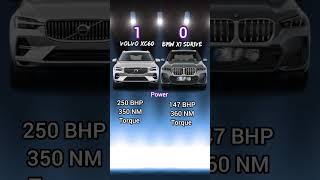 Volvo XC60 Vs BMW X1 s drive Comparison 🔥