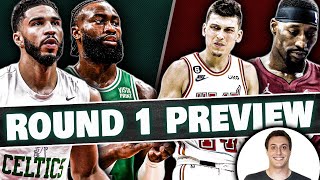 Boston Celtics vs Miami Heat Round 1 Preview (w/ Dan Greenberg) | First to Floor