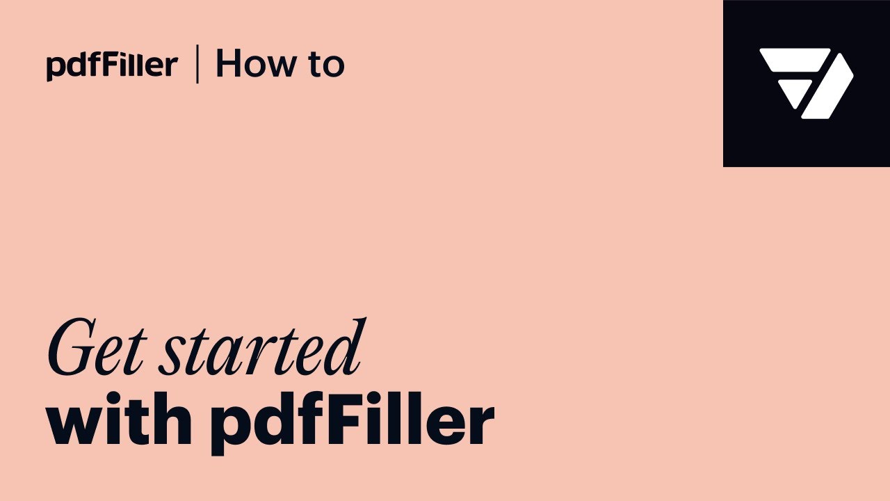 Getting Started With Pdffiller Youtube
