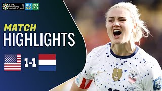 USA vs Netherlands (1-1), Highlights & Goals, FIFA Women's World Cup 2023