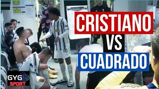 Cristiano and Cuadrado seriously argue about the bad game in the UCL - CR7 vs Cuadrado
