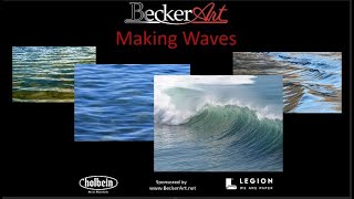 BeckerArt Making Waves in Watercolor