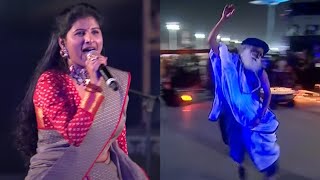 sadhguru dance to mangli songs on isha mahashivratri 2023 celebration | adiyogi divya darshan | yoyo