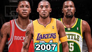 I Reset The NBA To 2007, Here's What Happened