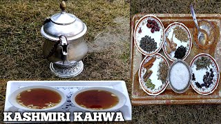 KASHMIRI KAHWA|16 INGREDIENTS IN ONE SAMOVAR|TRADITIONAL DRINK OF KASHMIR||BY IQRA'S DELICACIES||