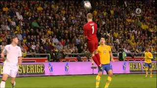 Sweden vs England - Zlatans Insane Goal