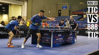 Kou Lei TTC (Kou Lei - Tian Ye) vs 888 TTC (Park Ji Hyun - Wang Jinxin) // Team Finals Doubles