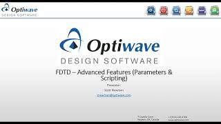 OptiFDTD Advanced Features