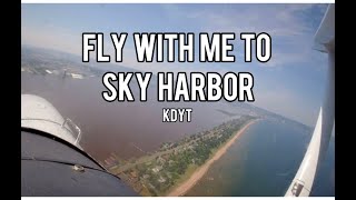 Fly With Me To Sky Harbor, Duluth MN! | Cessna 172