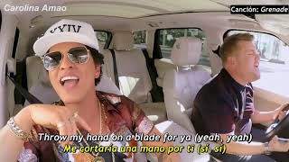 Bruno Mars Carpool Karaoke「Sub Español」 P. 2 | By Carolina Amao