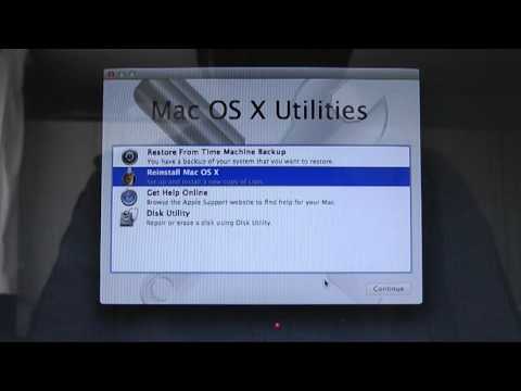 Perform a clean install of OS X Lion on your Mac