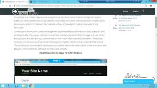 Secured Silver Stripe CMS on Windows 2012 R2 - Deploy on Azure , AWS and Google Cloud Platform.