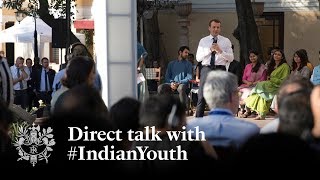 Direct talk with #IndianYouth | Emmanuel Macron