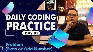 How to Check Even or Odd Number in | Beginner Coding Challenge (Day 1)
