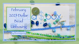 February 2025 Dollar Bead Unboxing  COUPON CODE bbj2