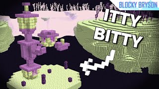 How to Make an Itty Bitty End City (7x7 Minecraft End City)