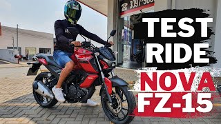 Testei a Nova FZ-15. Primeiras Impressões, Yamaha FZ-15