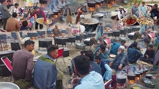 Biggest Traditional Marriage Ceremony in Afghanistan | Mega Cooking Food for 5000 People 😮