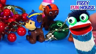 Fizzy Plays with Paw Patrol at Christmas | Fun Video for Toddlers