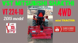 #Mini #Tractor #VST MITSUBISHI SHAKTHI VT 224-10 .4wd. sale call. 9842710075