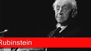 Arthur Rubinstein: Beethoven, 'Moonlight Sonata' 1st Movement