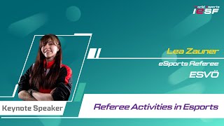 Referee Activities in Esports