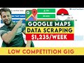 Google Maps Data Scraping by Free Instant Data Scraper Extension - google map data scraping