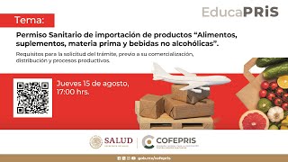 Permisos sanitarios de importación de productos y servicios