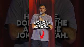 Retired Air Force Officer at Comedy Show | Nimesh Patel #standupcomedy #shorts