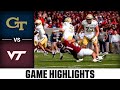 Georgia Tech vs. Virginia Tech Game Highlights | 2024 ACC Football