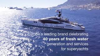 HEM celebrates 40 years of fresh water for superyachts