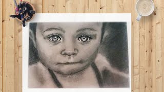 HOW TO DECIDE ON PENCIL SHADES - REALISTIC CHARCOAL DRAWING TUTORIAL