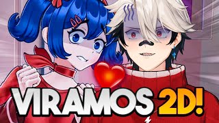 EU E A MITA VIRAMOS 2D?! | MiSide