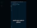 Push Your Code to GitHub!