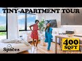 Cozy Brooklyn Studio Apartment Tour (400 sqft) | Tiny Spaces